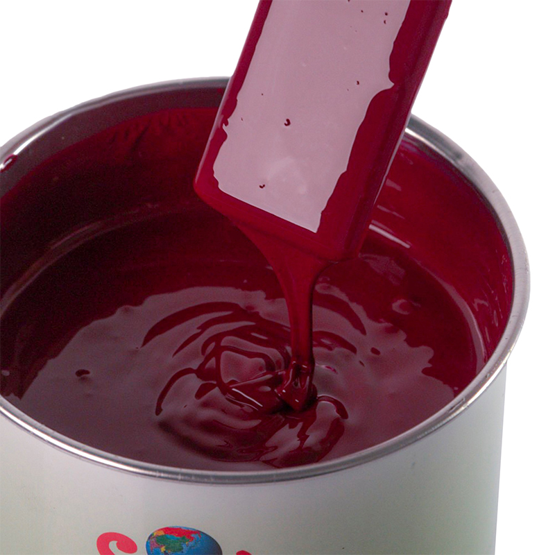 Can one-component metallic self-drying ink be used for printing on stainless steel, aluminum, or electroplated parts?